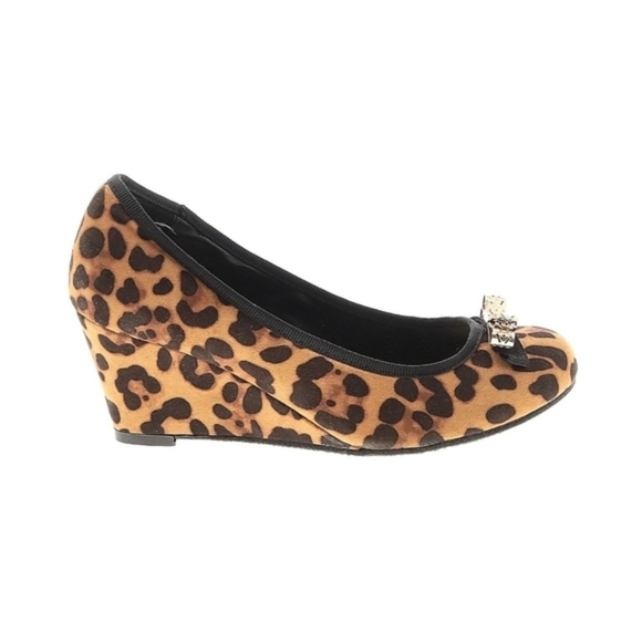Bertinni Leopard Print Wedges – Size 7 – Excellent Preloved Condition - Picture 4 of 4